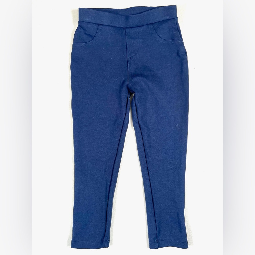 ADVENTUREWEAR 360 Toddler Girls' Navy Blue Ponte Pull-On Leggings Size‎ 4T